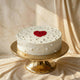 Decadent Pure Heart Chocolate Valentine Cake