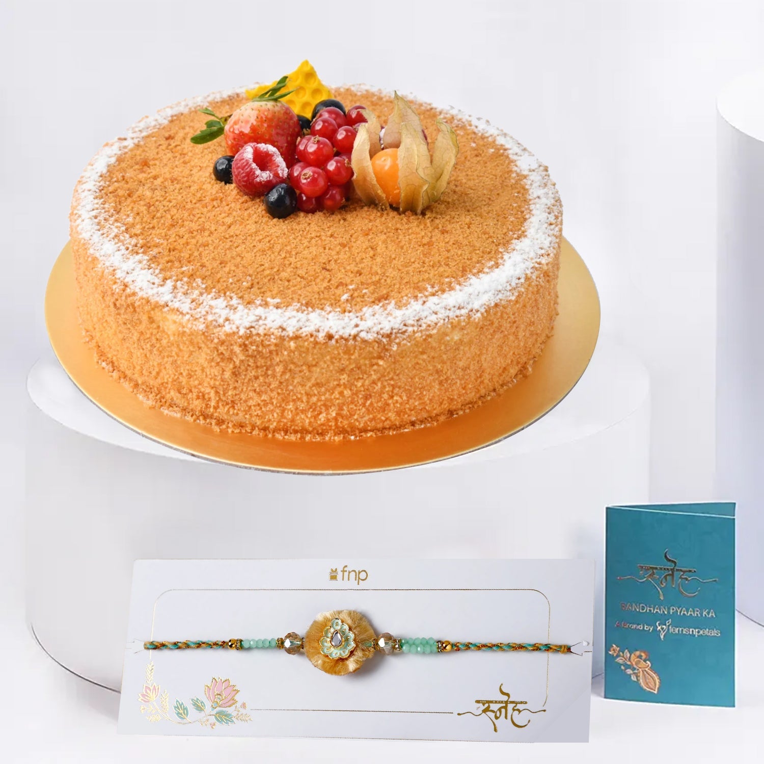 Honey Cake with Rakhi