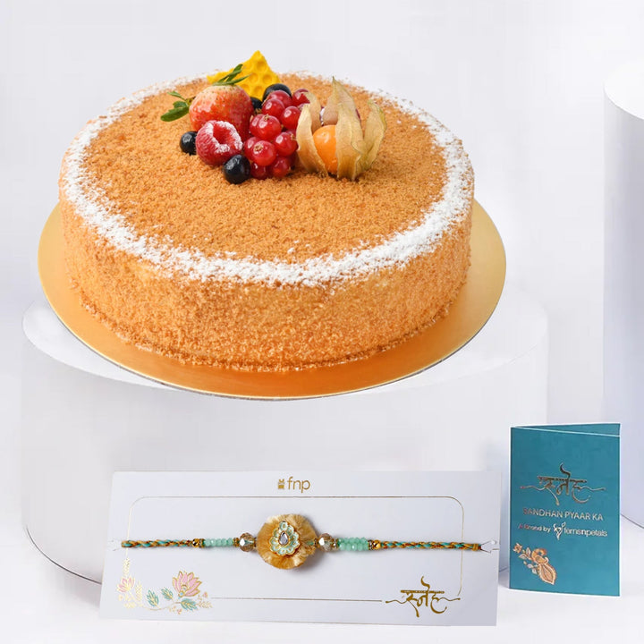 Honey Cake with Rakhi
