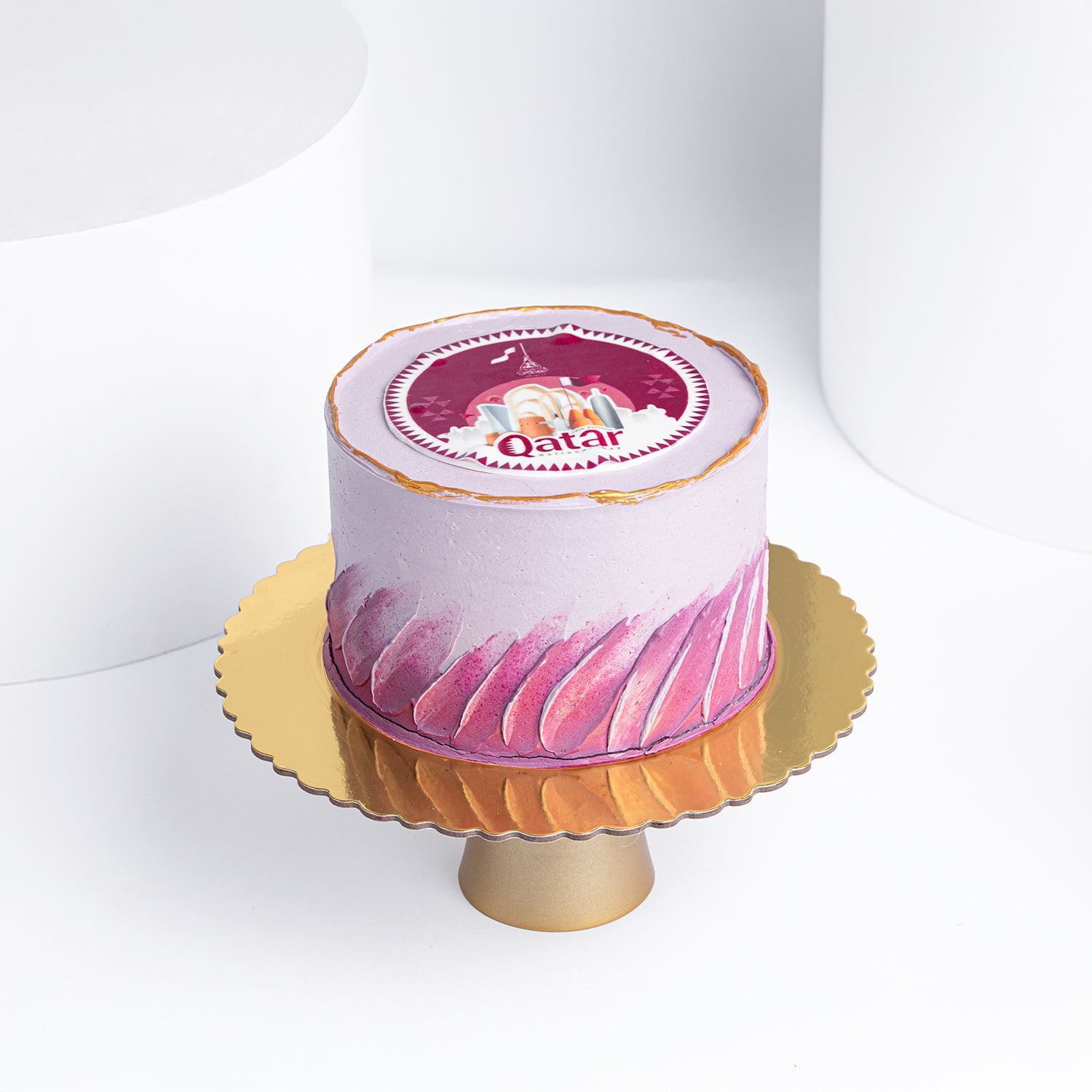 I Love Qatar Chocolate Cake