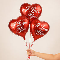 I Love You Foil Balloons