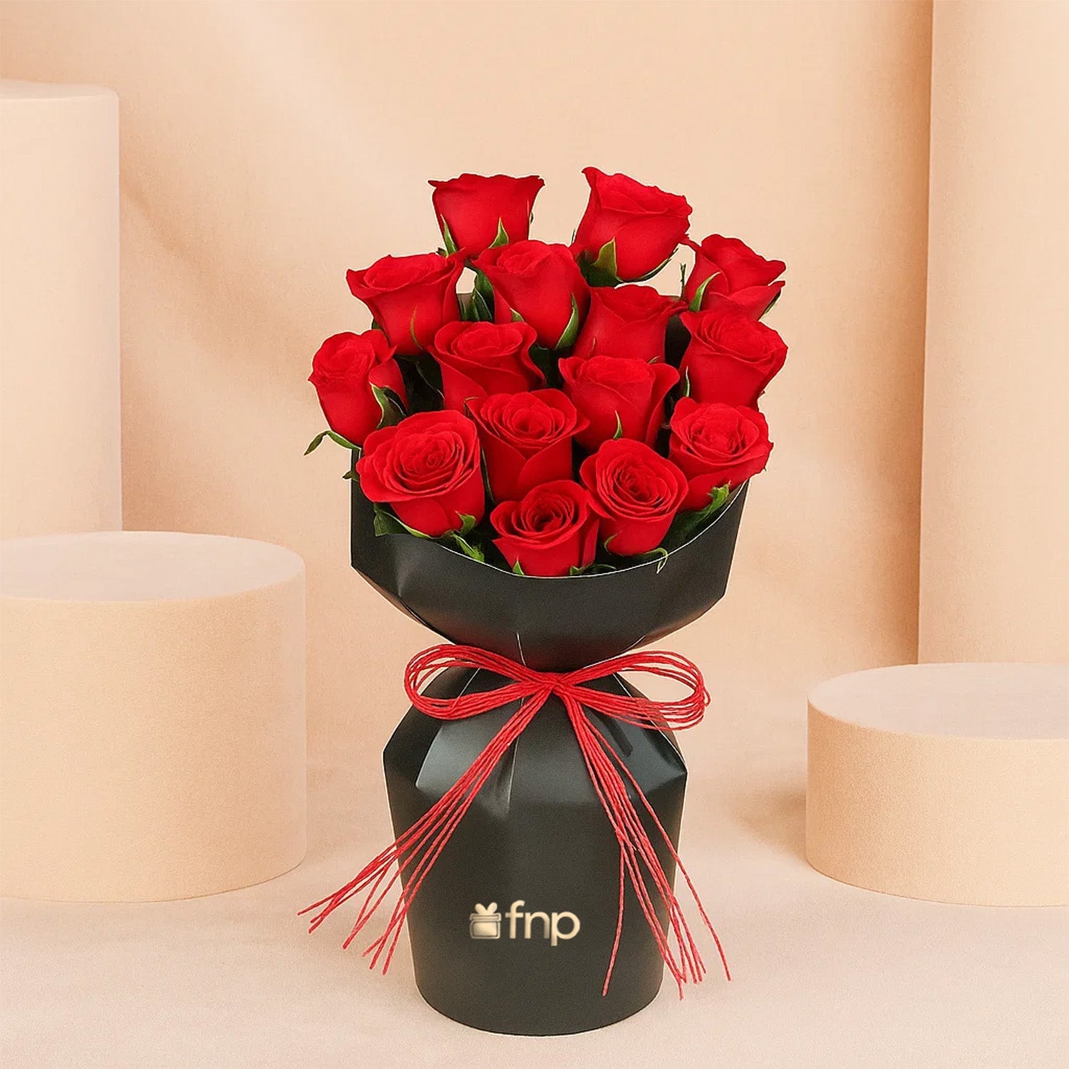 Buy Infinite Love Roses: Luxurious Red Rose Bouquet Online in Qatar ...