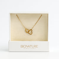 Interlocking Hearts Necklace | Signature Jewellery Collection