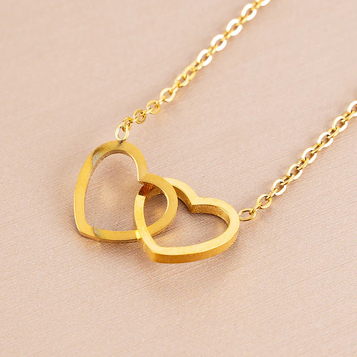 Interlocking Hearts Necklace | Signature Jewellery Collection