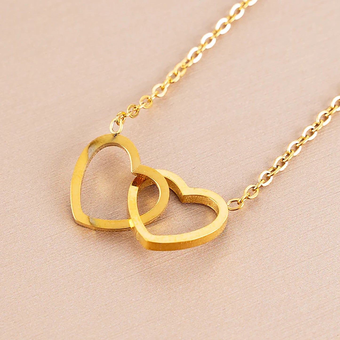 Interlocking Hearts Necklace | Signature Jewellery Collection