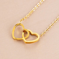 Interlocking Hearts Necklace | Signature Jewellery Collection