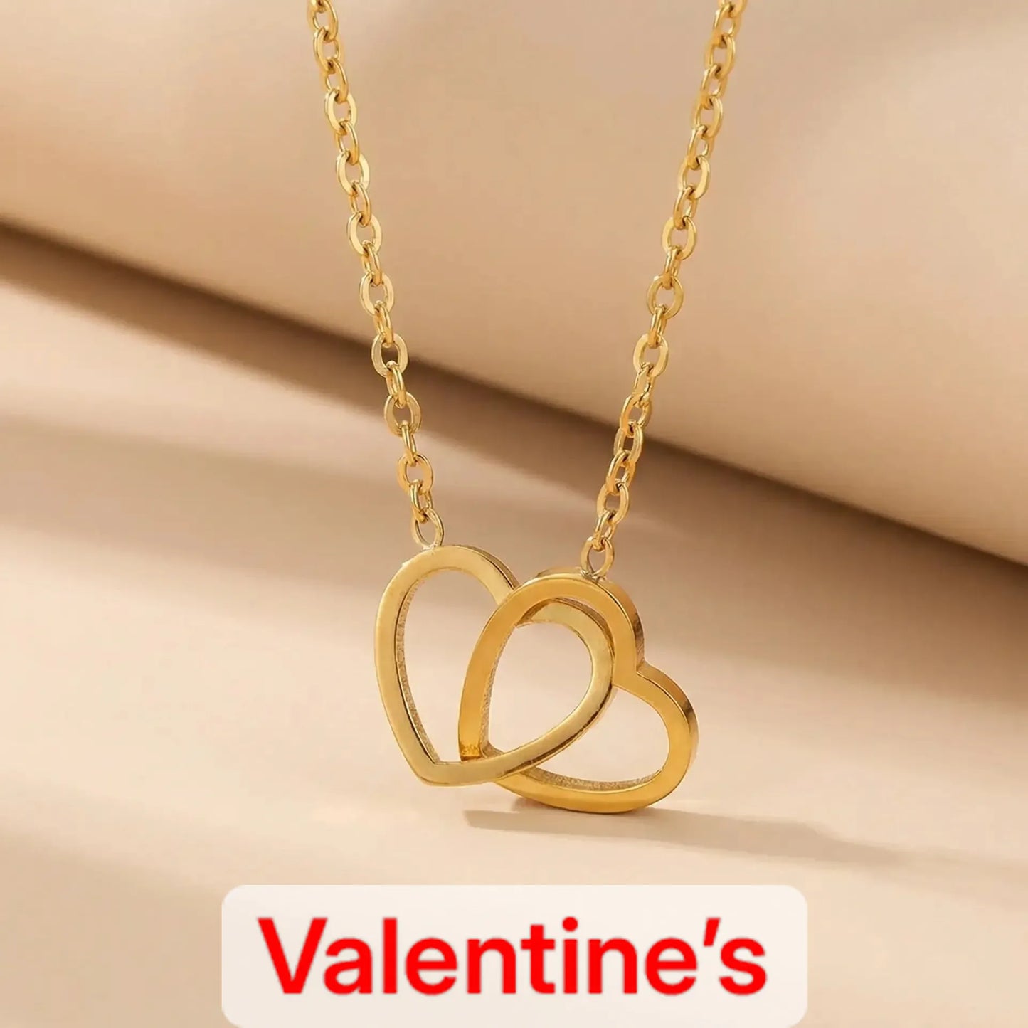 Interlocking Hearts Necklace | Signature Jewellery Collection