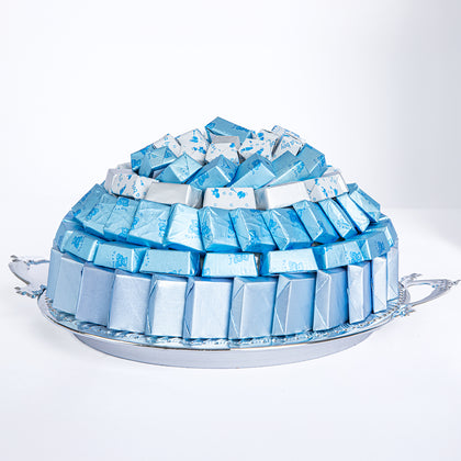 Deluxe 'It's a Boy' Belgian Chocolate Tray - Perfect for Celebrations