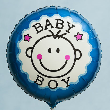 Its A Boy Foil Balloon