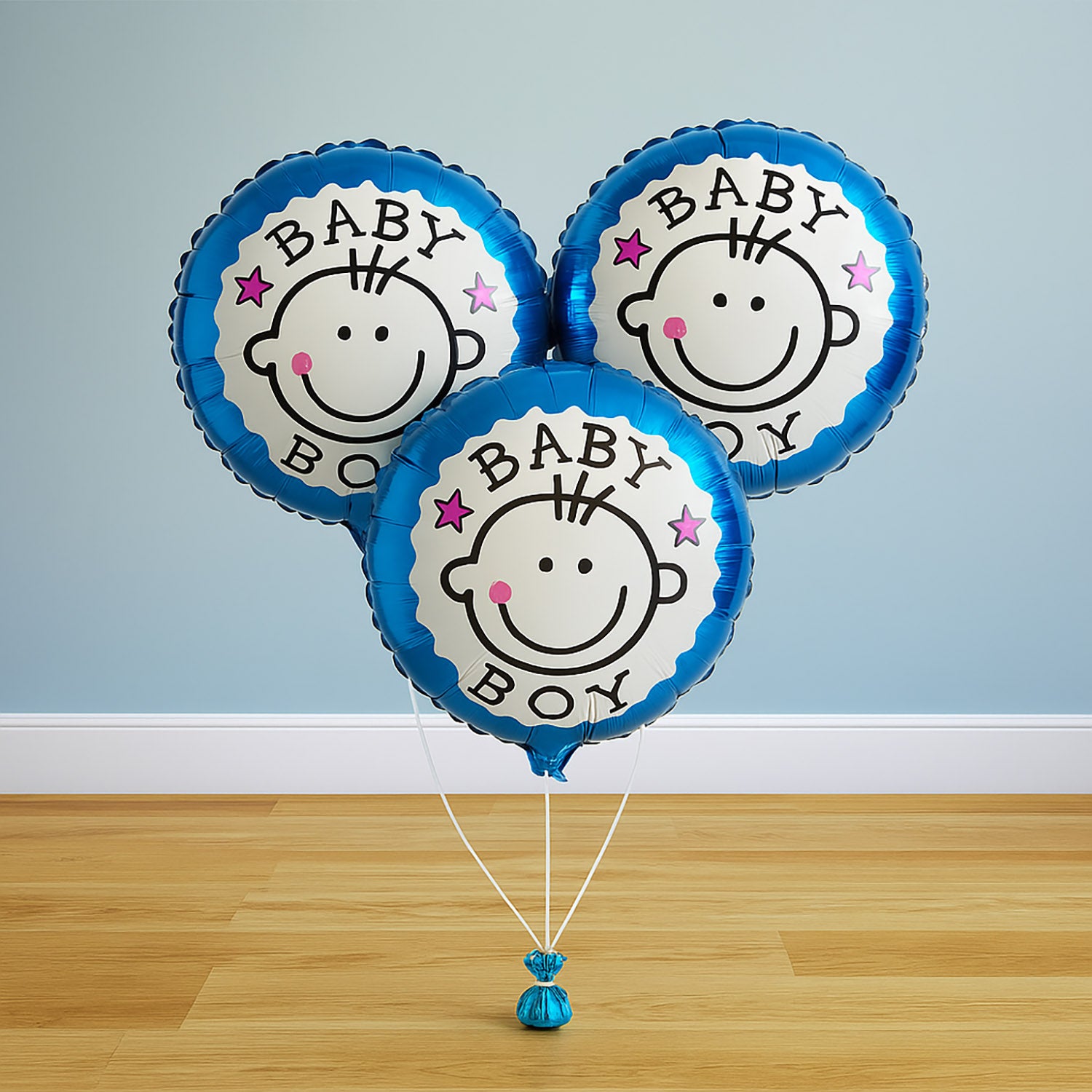 Its A Boy Foil Balloons