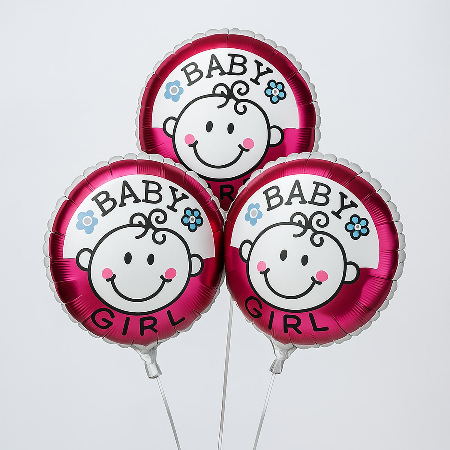 Its A Girl Foil Balloons