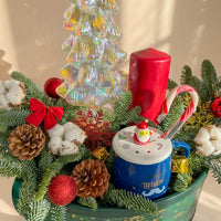 Joyful Evergreen Christmas Gift Box - A Festive Delight