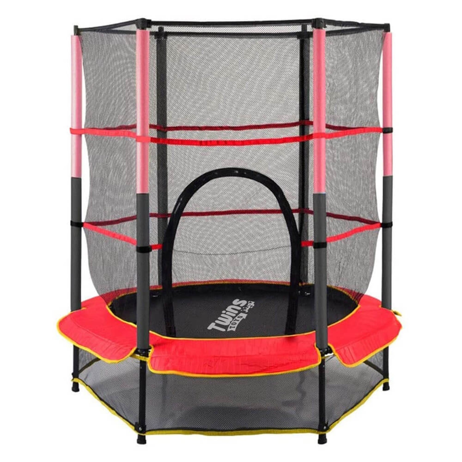 Jumping Trampoline For Kids With Safety Net 55 Inch