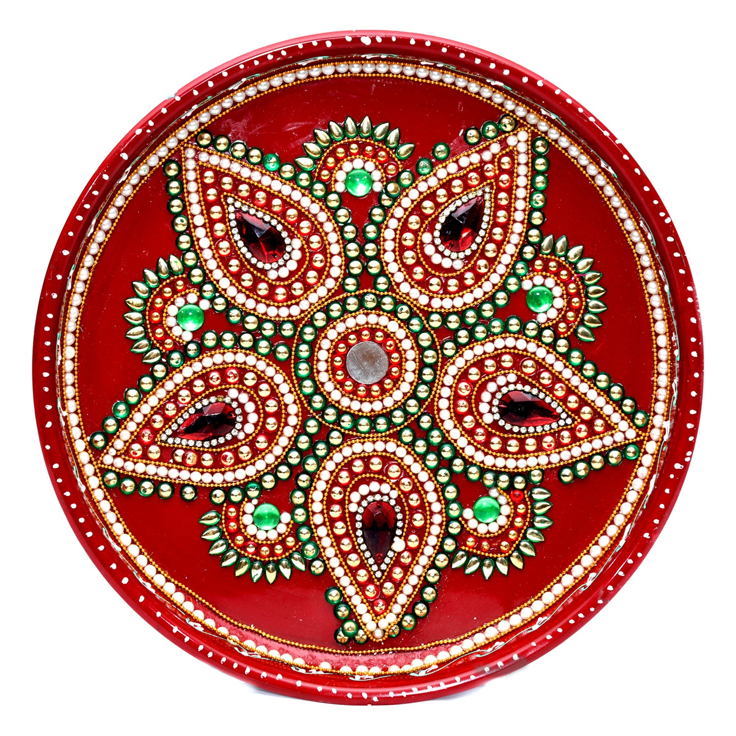 Exquisite Karwa Chauth Thali Set with Traditional Embellishments