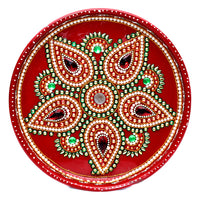 Exquisite Karwa Chauth Thali Set with Traditional Embellishments