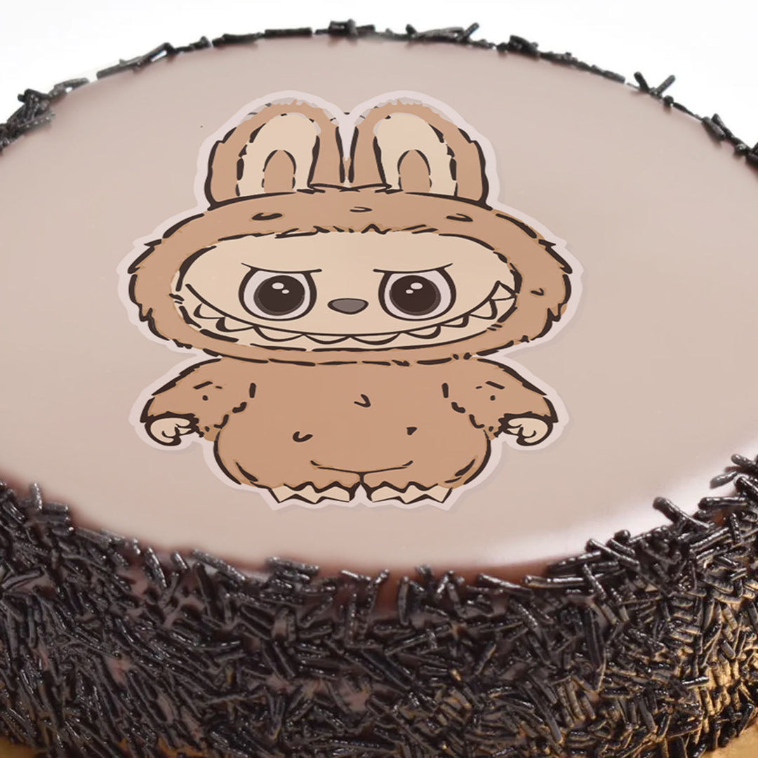 Delicious Labubu Chocolate Cake - Perfect for Celebrations