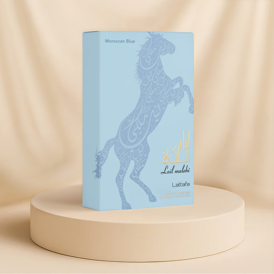 عطر ليل ملكي المغربي الأزرق | 100 مل | عطر فاخر للرجال