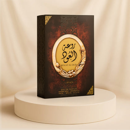 Lattafa Rouat Al Oud Eau de Parfum 100ml for Men - Luxurious Oriental Fragrance