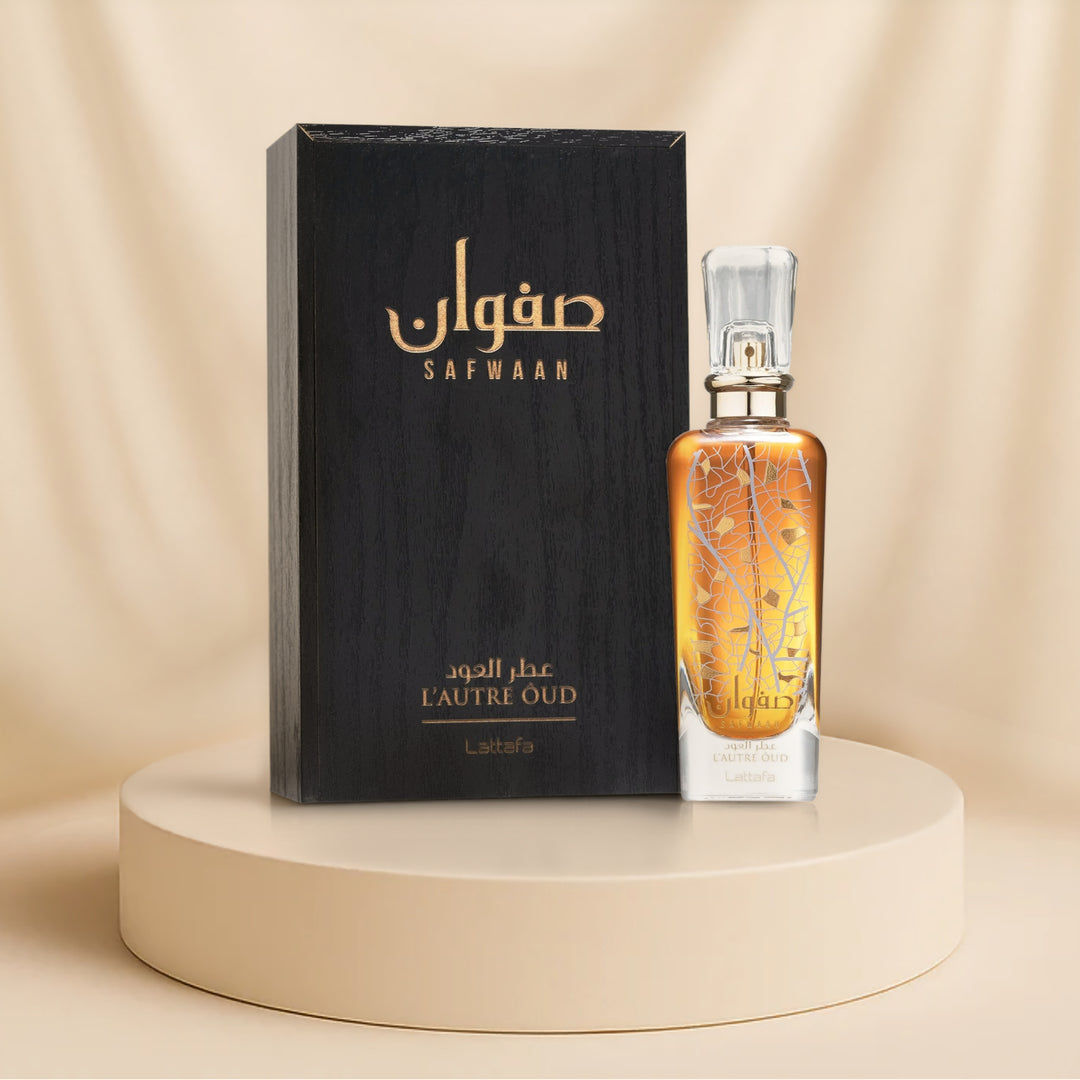 عطر سفوان لوتر عود من لطافة للرجال | 100 مل - تجربة عطرية فاخرة