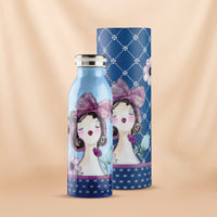 Le Pupazze Water Bottle 500ml | Blue