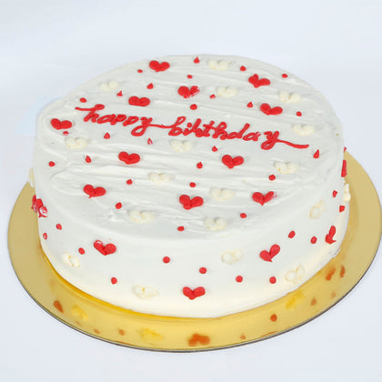 Little Heart Red Velvet Cake