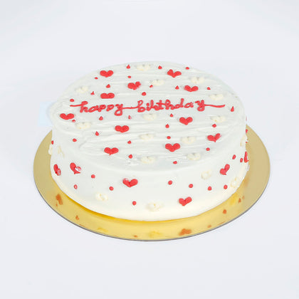 Little Heart Red Velvet Cake