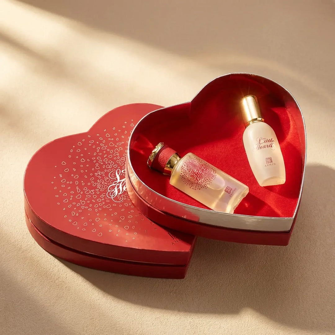 Little Hearts Luxury Gift Set-Unisex by Ahmed Al Maghribi - Perfume & Body Gel Duo