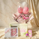 Welcome Baby Girl Gift Set: Pink Blooms & Delights