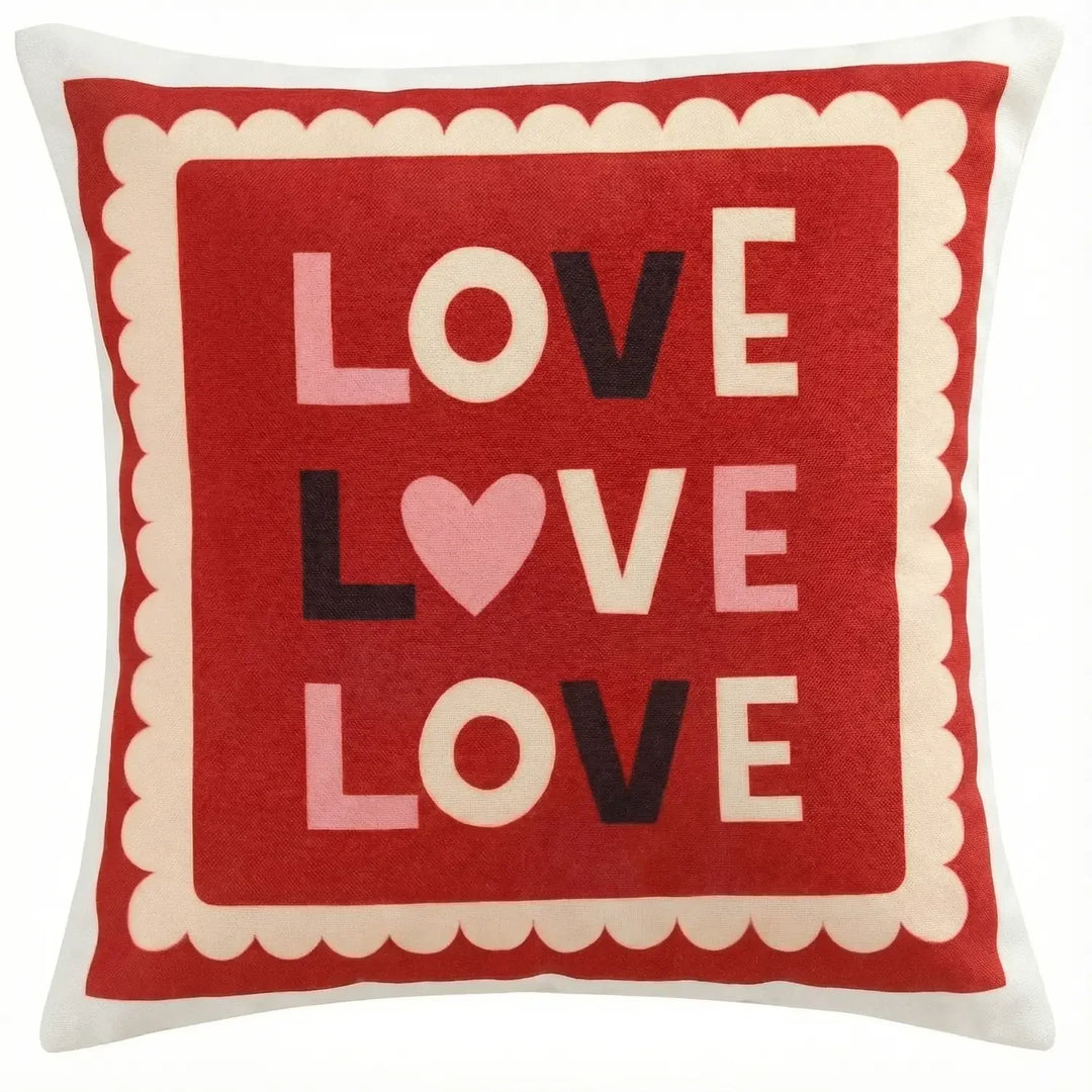 Valentine's Day Love Bundle: Cushion Cover & Mug Set
