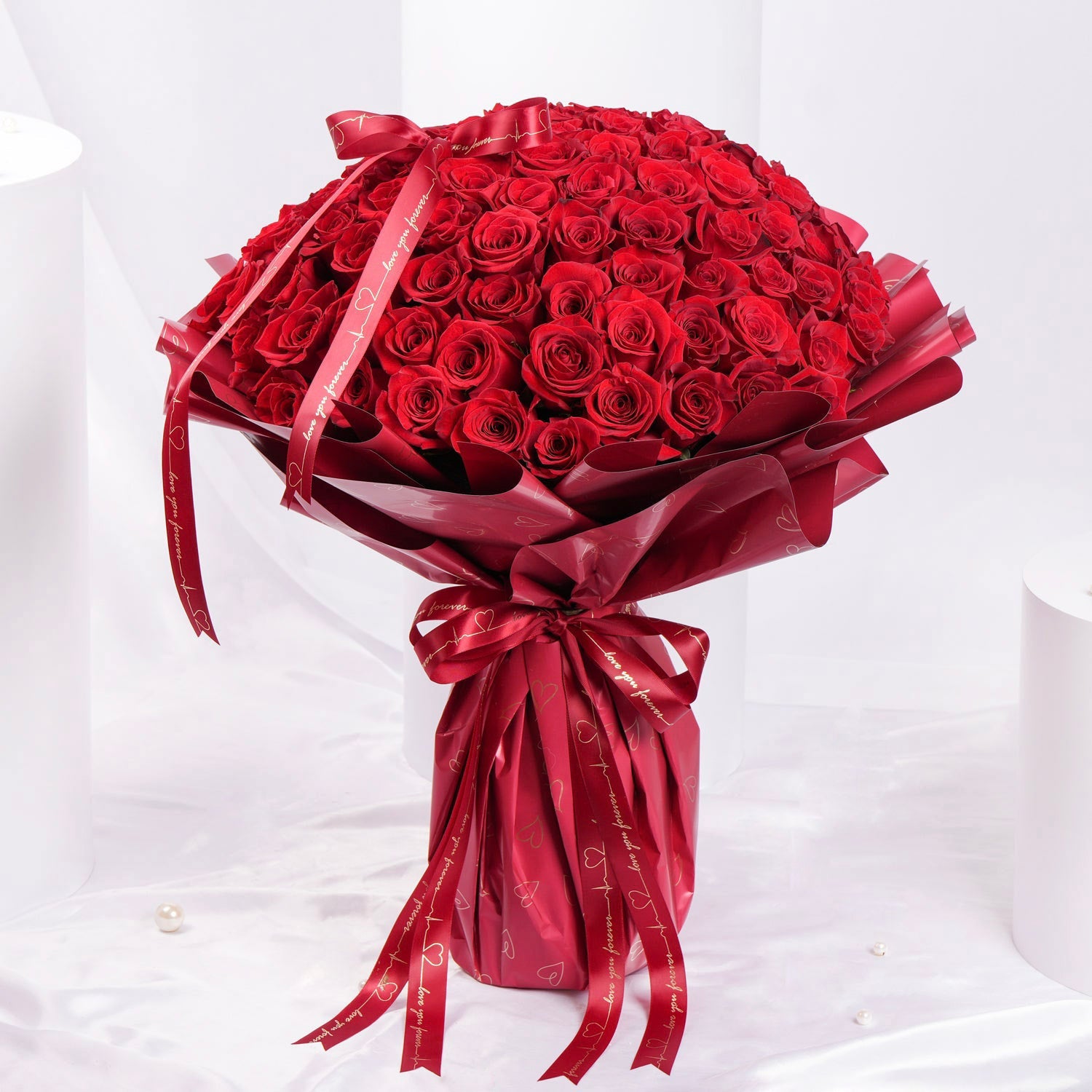 Love Medley Valentines Flower| 100 Roses