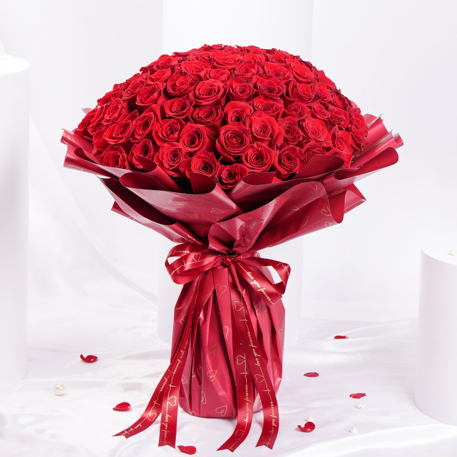 Love Medley Valentines Flower| 100 Roses