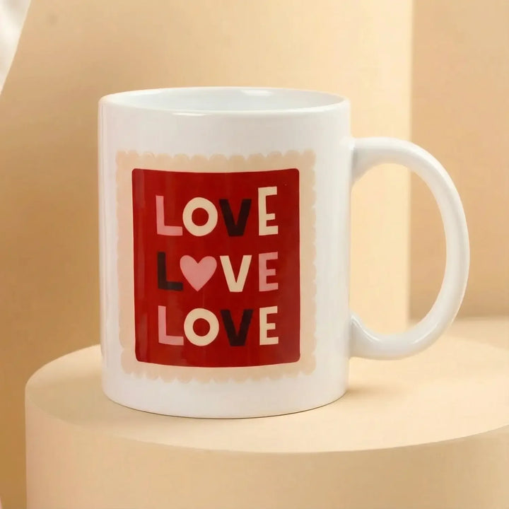 Romantic Love-Themed Pre-Printed Mug