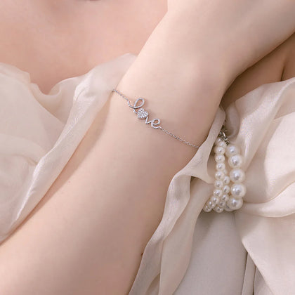 Love Sparkle Bracelet | 925 Sterling Silver