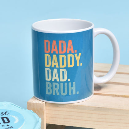 Ultimate Father's Day Gift Set: Cake, Mug, and Cushion