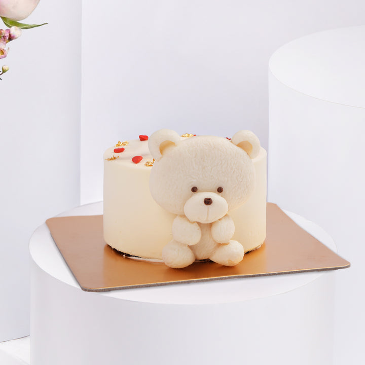 Exquisite Lovers Bloom: 8 Pink Roses with Chocolate Mono Cake 200gm