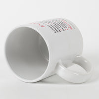 Loving Wife Ceramic White Mug with Heartfelt Words