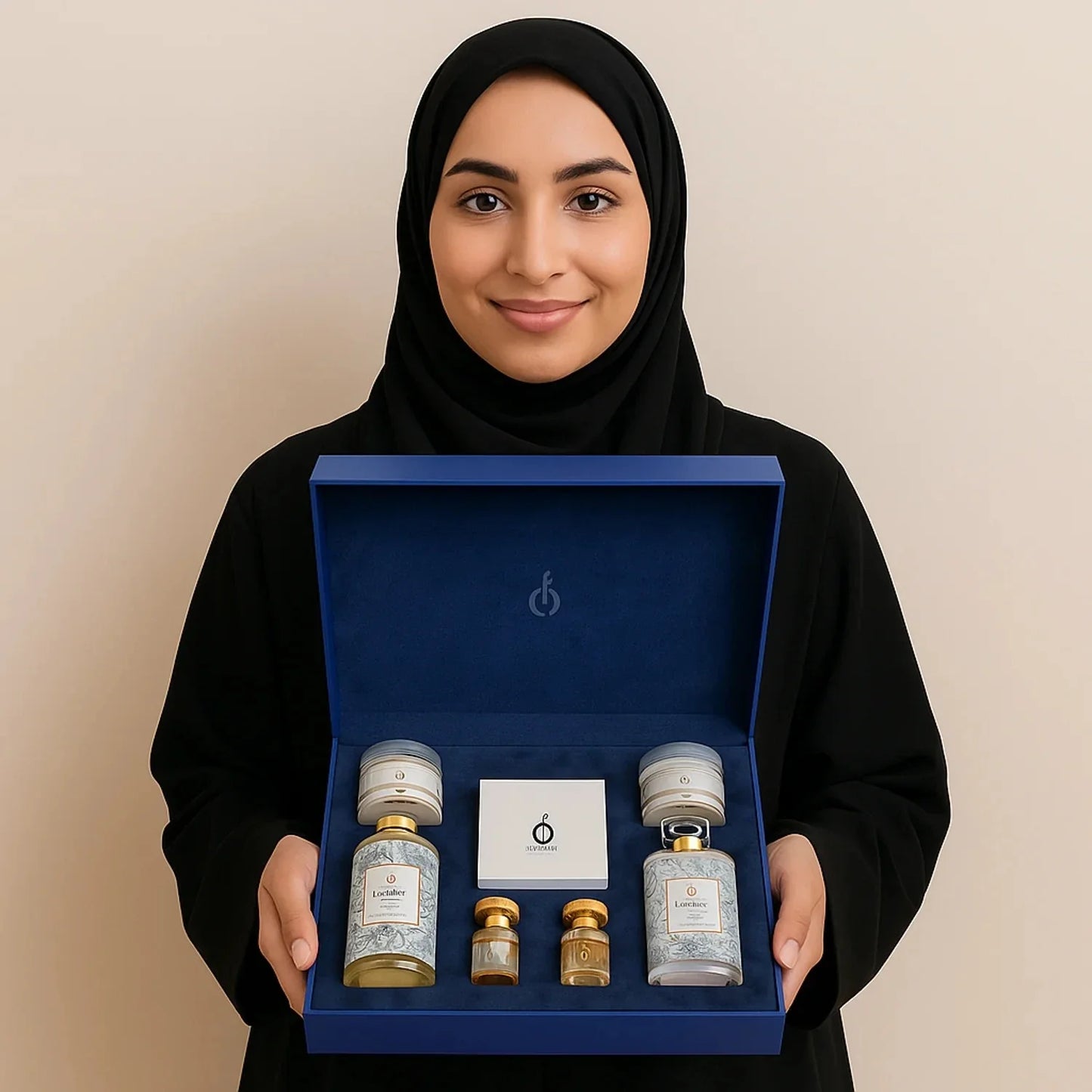 صندوق الكريستال الفاخر من الغوالي - مجموعة عطور فاخرة