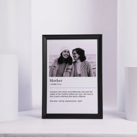Cherished Memories Mother Photo Frame