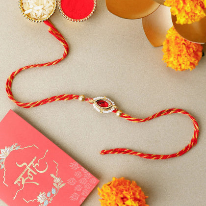 Mauli Rakhi Sacred Beadwork with Perfume