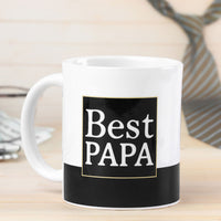 Best Papa Personalized Memory Mug - Gift for Dad