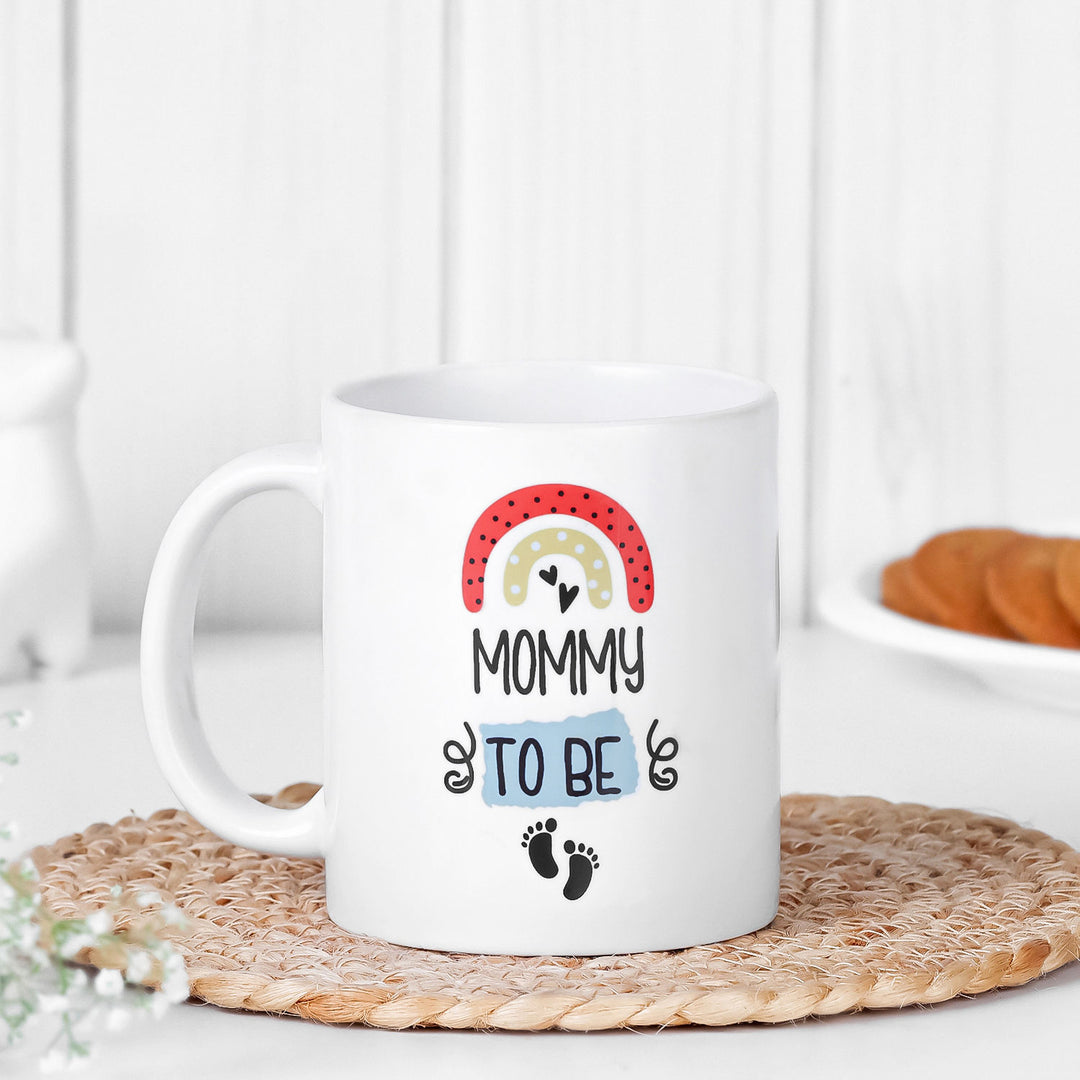 كوب 'مامي تو بي' الخزفي الساحر - الهدية المثالية للأمهات المرتقبات