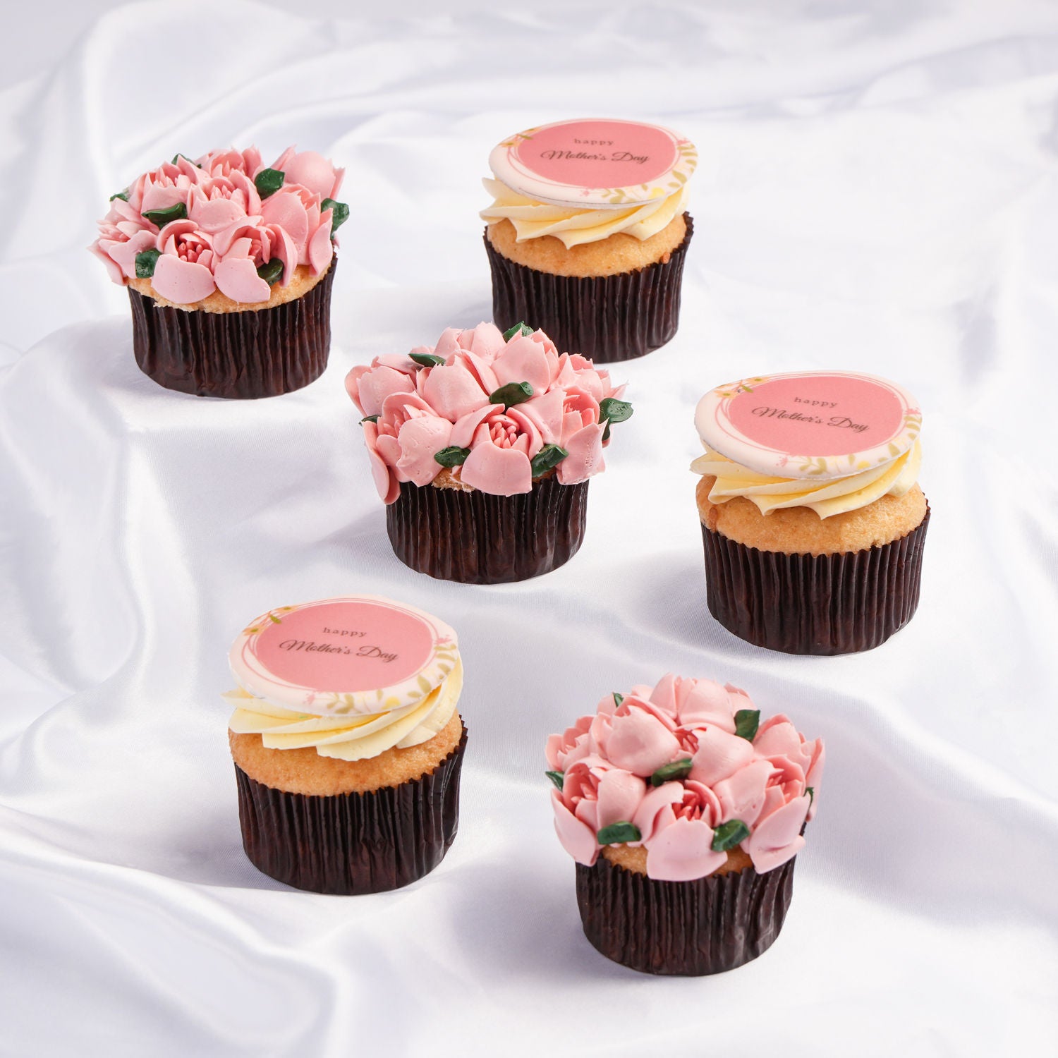 Mother's Day Red Velvet Cup Cakes