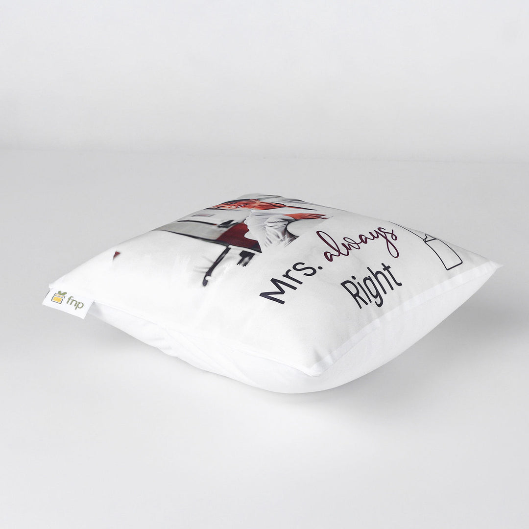 مجموعة وسائد مخصصة: السيد والسيدة دائماً على حق