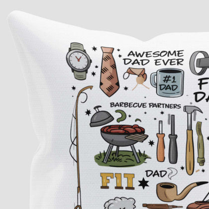 Multi-Talented Dad Gift Set - Cushion and Mug for the Awesome Dad