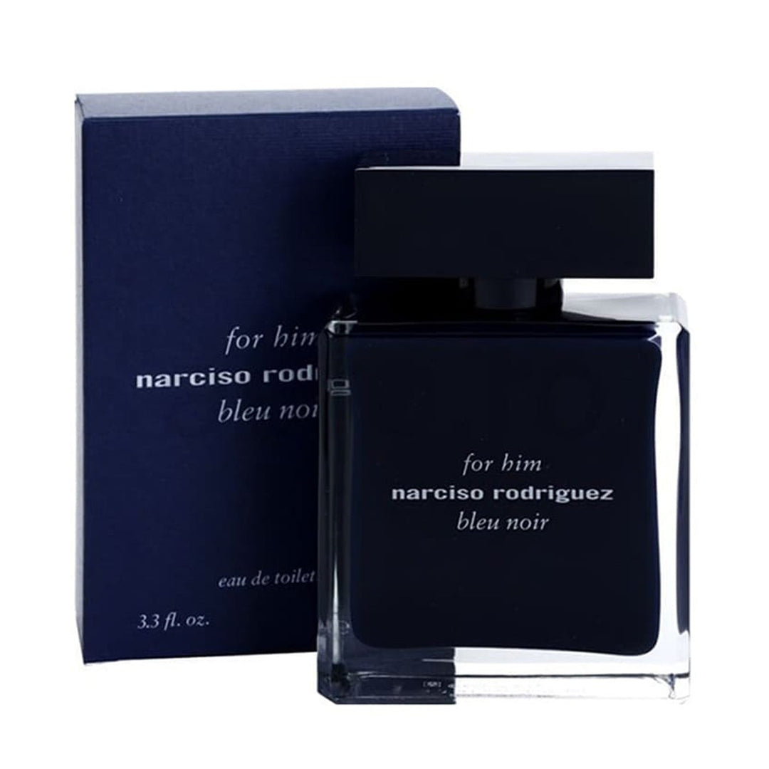 Narciso Rodriguez for Him Bleu Noir Eau de Toilette 100 Ml for Men - Woody Spicy Fragrance