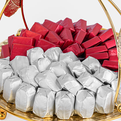 Qatar Flag Chocolate Tray