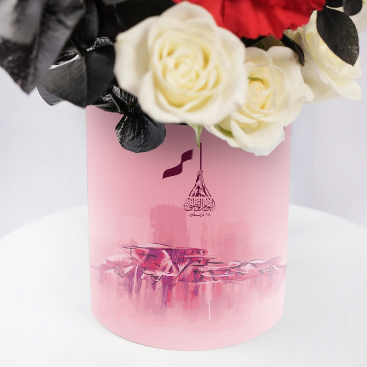 Elegant National Day Floral Mug Arrangement