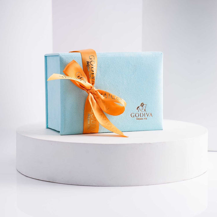 Newborn Cute Flowers Arrangement With Godiva