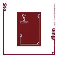 Maroon Student's Notebook - FIFA World Cup Qatar 2022 Edition