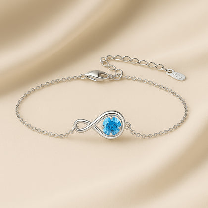 Ocean Glow Silver Bracelet